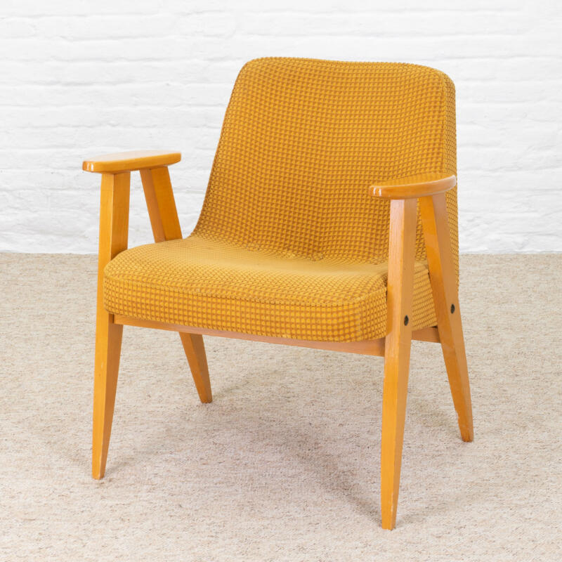 Athenia yellow chair front 2